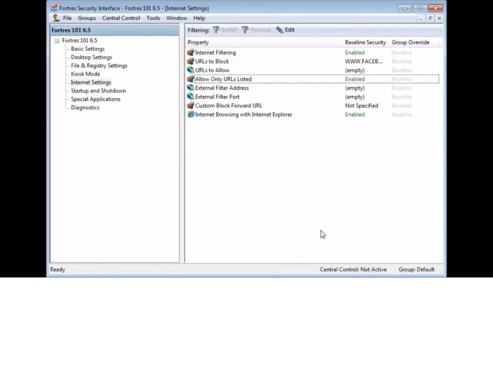 screenshot of Fortres 101